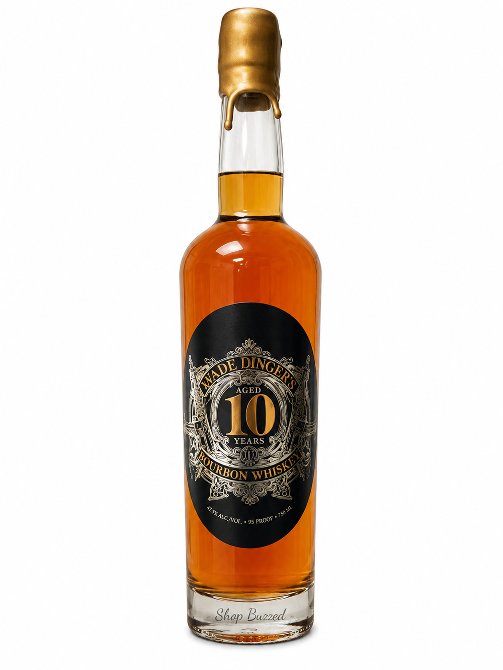 Leadslingers Bourbon Whiskey 10 year 750 ML