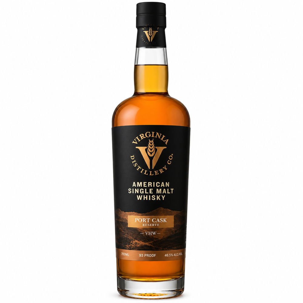 Virginia Distillery Company Port Cask Finished American Single Malt Whisky 700ml