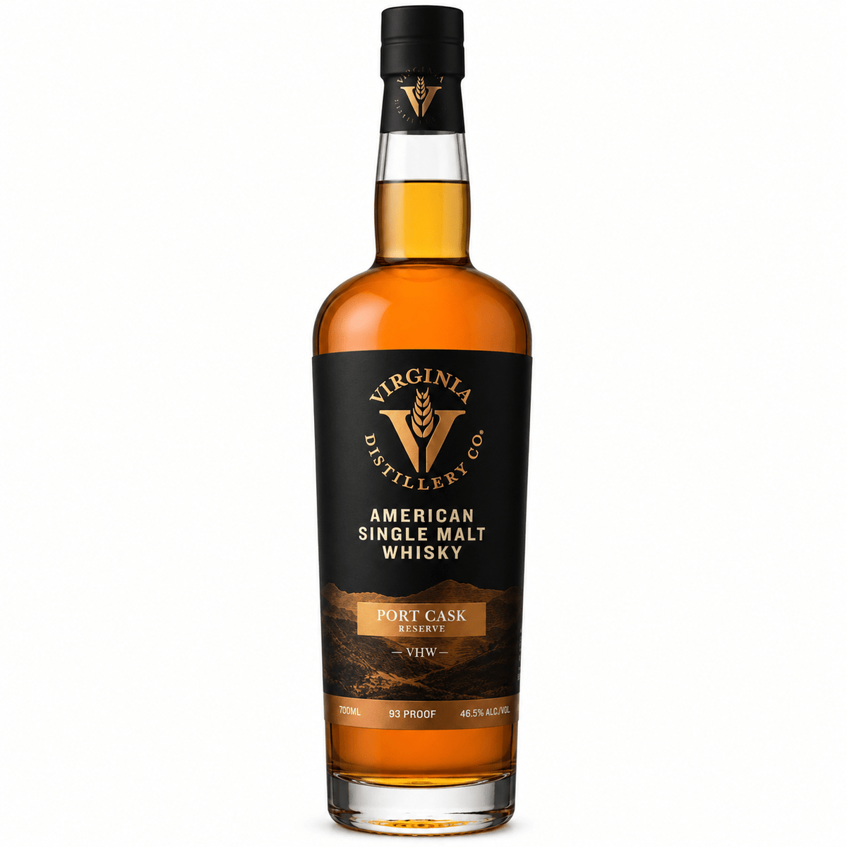 Virginia Distillery Company Port Cask Finished American Single Malt Whisky 700ml