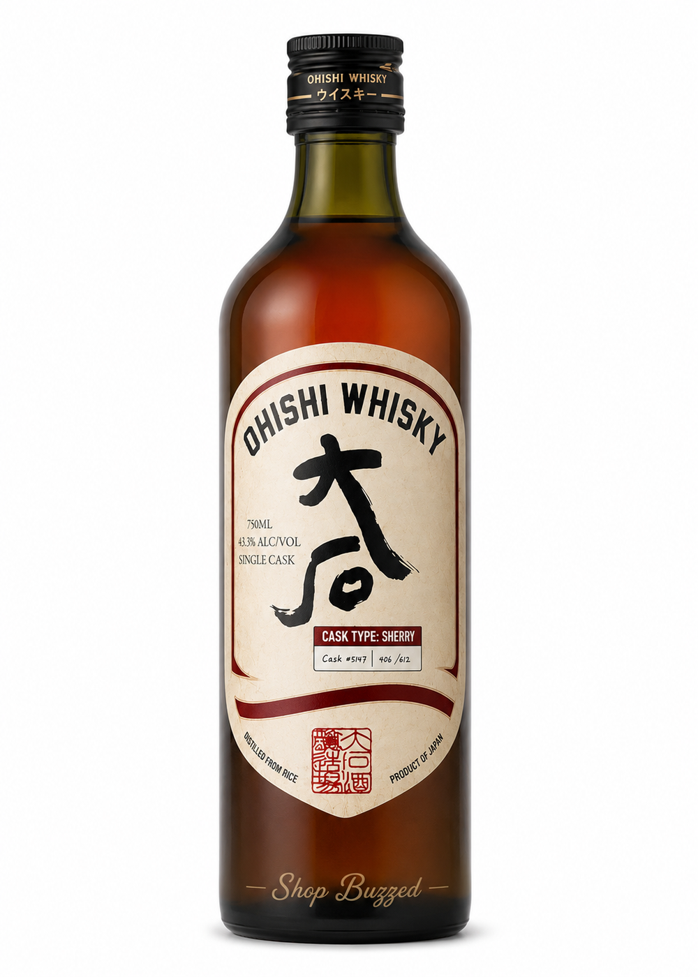 Ohishi Sherry Cask Regular Whisky 750ml