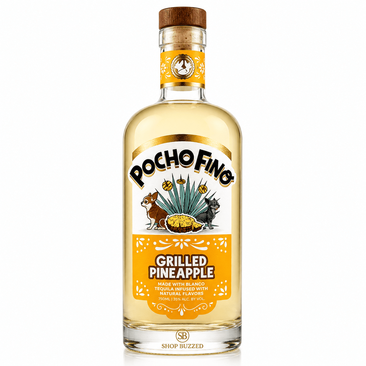 Pocho Fino Grilled Pineapple 375ml