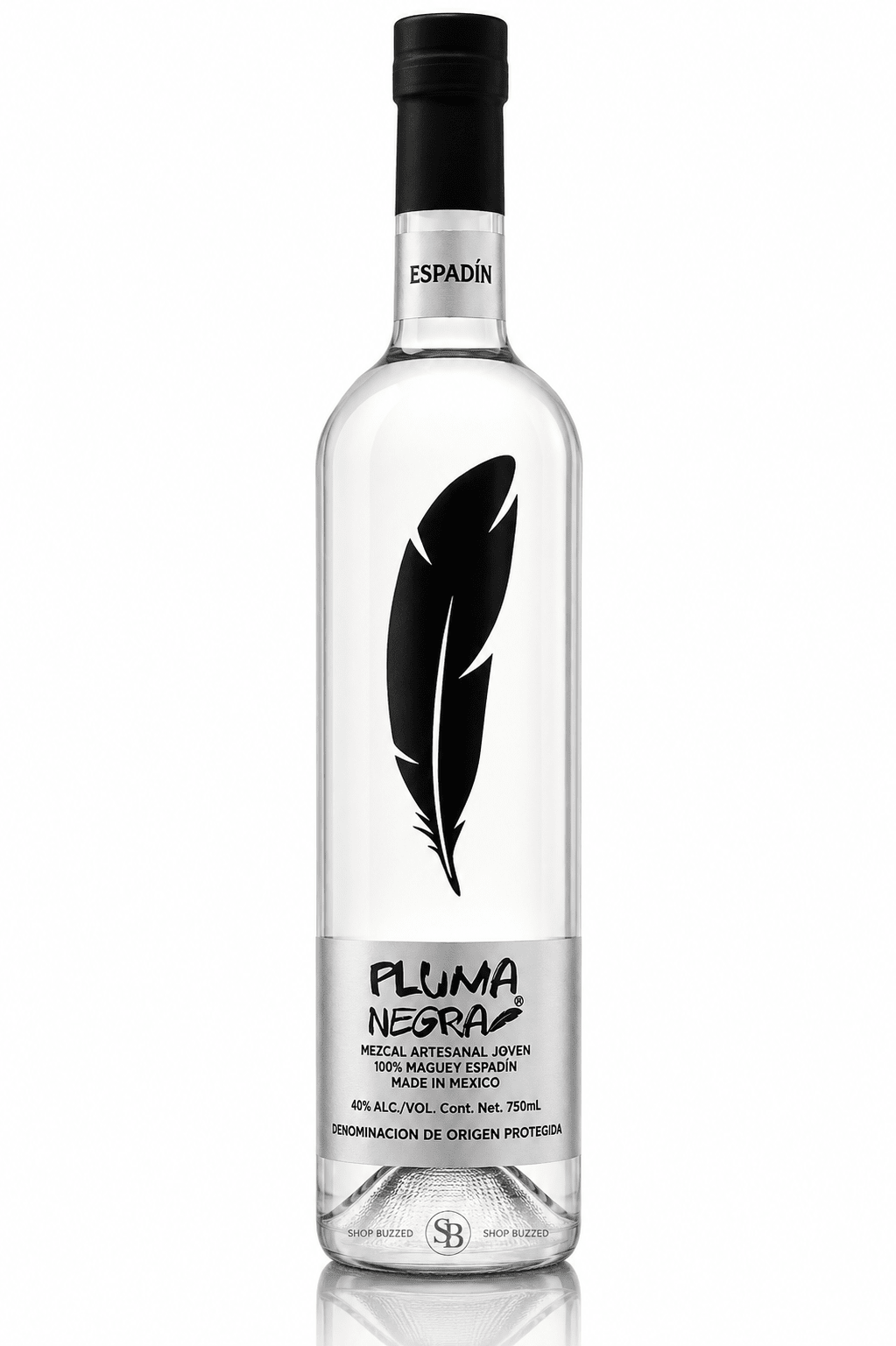 Pluma Negra Espadin 750 ml