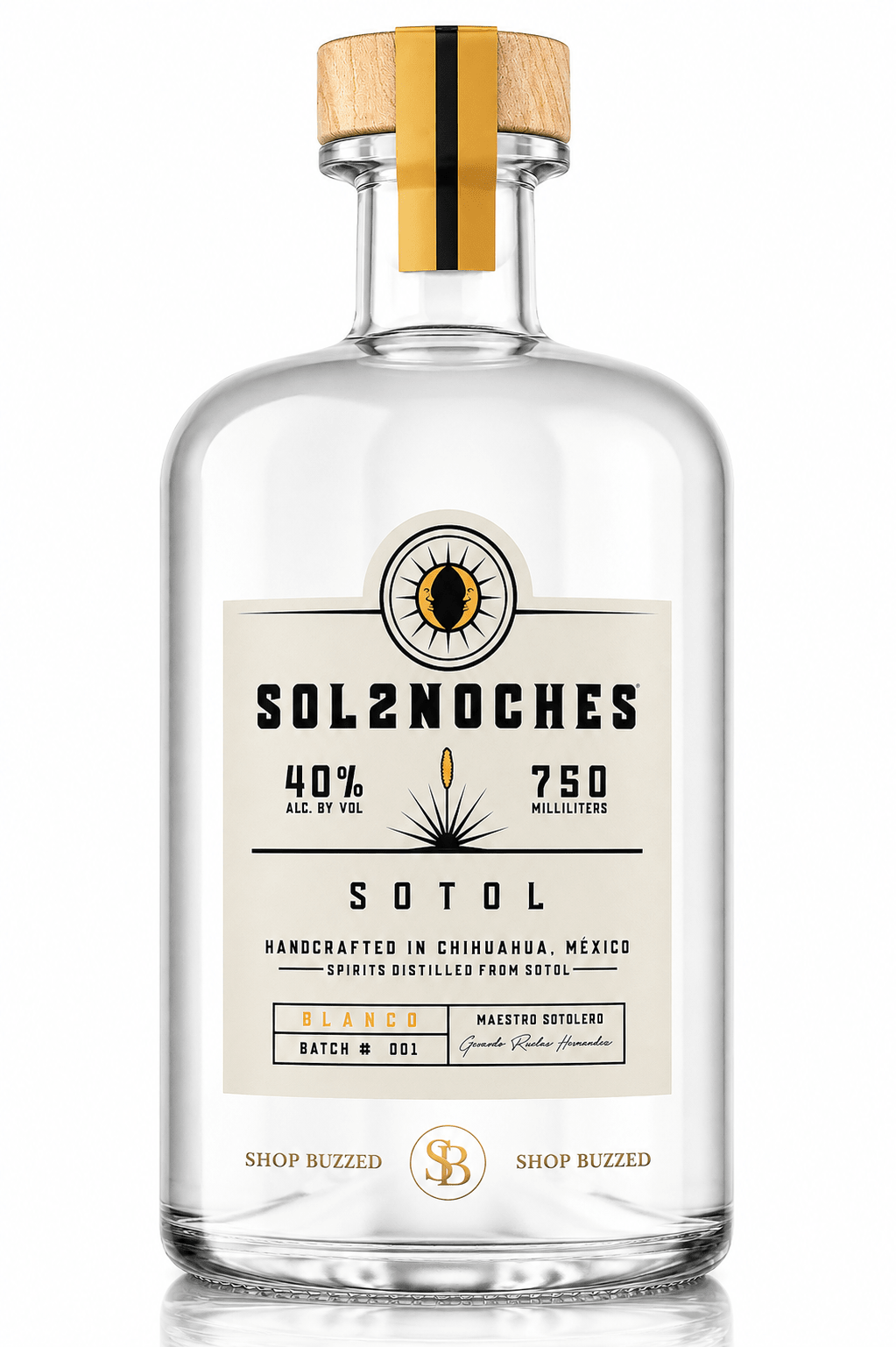 Sol2Noches Sotol Blanco 750 ml