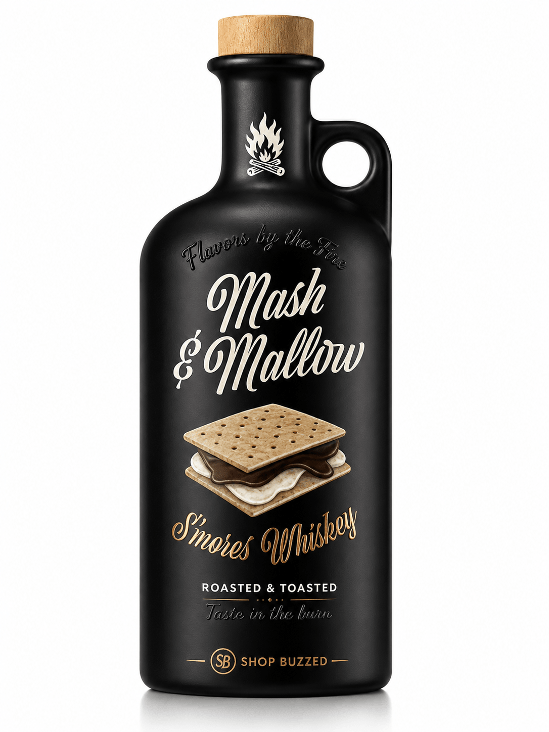 Mash and Mallow Smores Whiskey Roasted and Tosted 750 ML