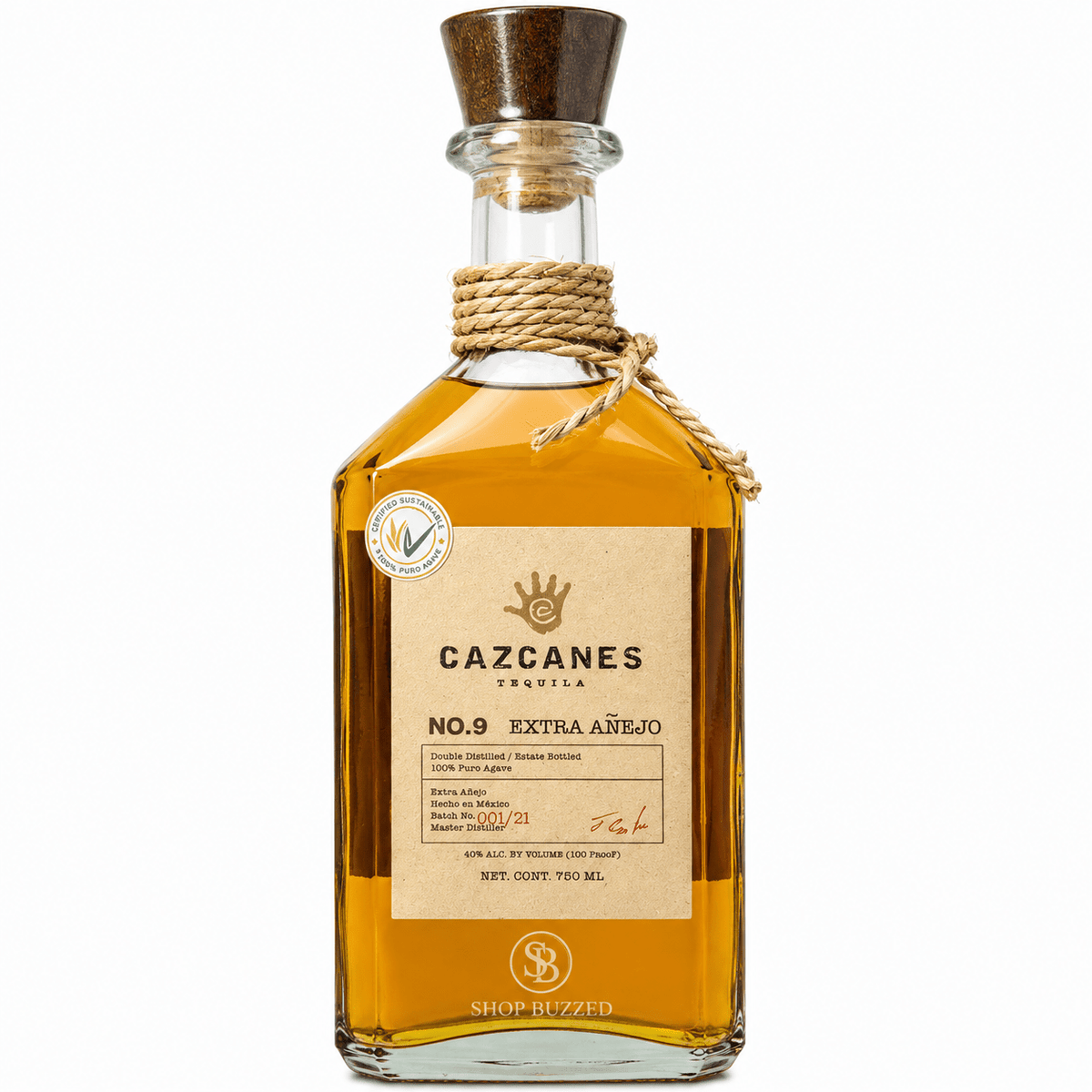 Cazcanes No 9 Anejo SB26 750 ML