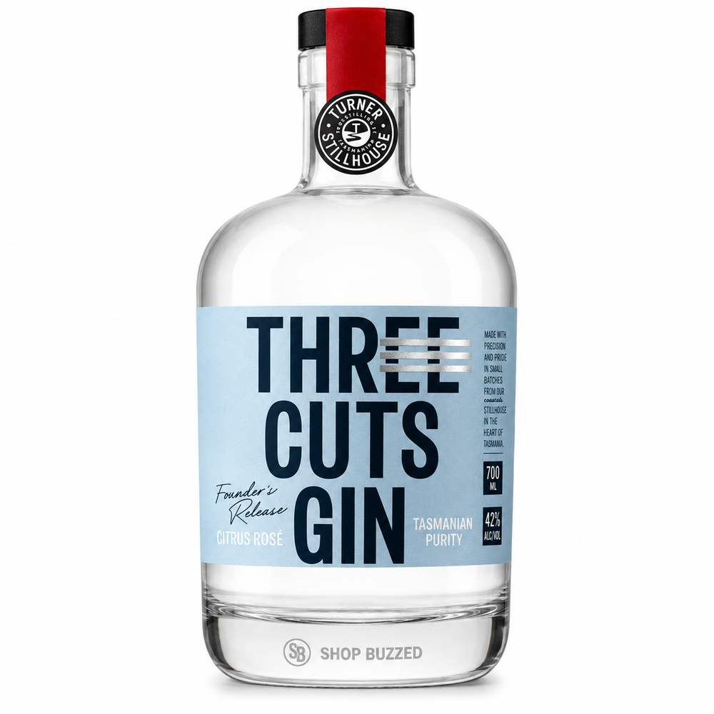 Three Cuts Founders Release Citrus Rose Tasmania Gin 750 ml