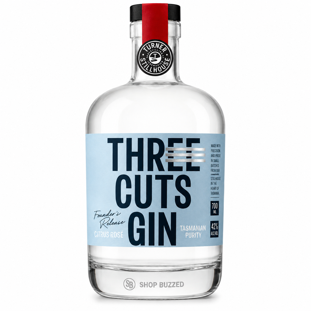 Three Cuts Founders Release Citrus Rose Tasmania Gin 750 ml