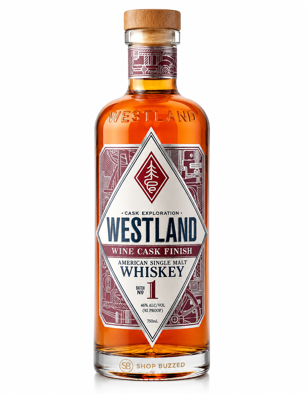 Westland Distillery Wine Cask Finish American Single Malt Batch No 1 700 ml