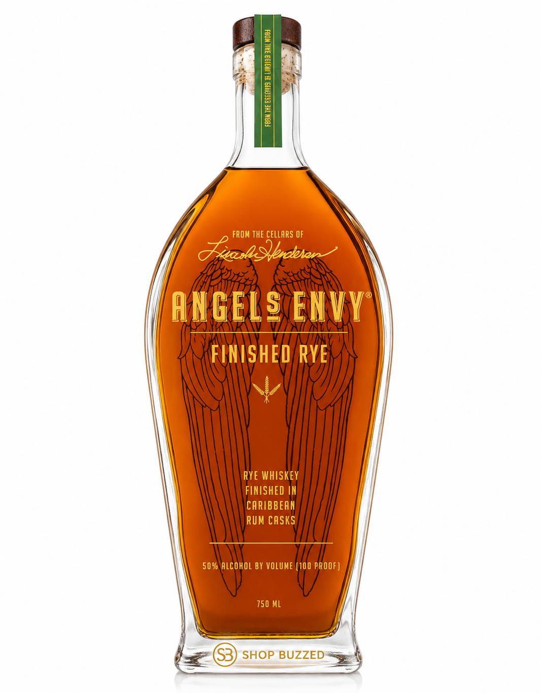 Angels Envy Rye Finished in Caribbean Rum Casks 750 ml