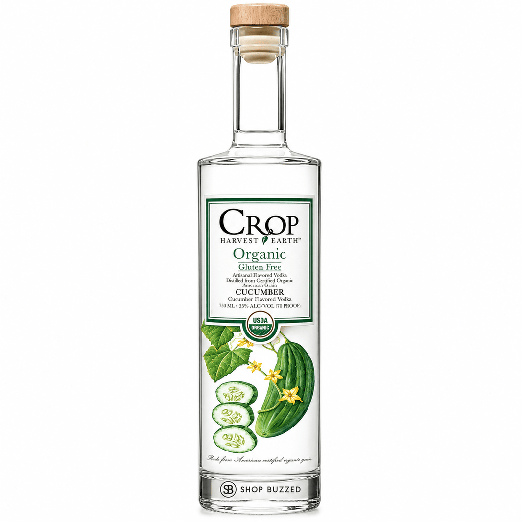 Crop Cucumber Vodka 750ml - Shop Buzzed