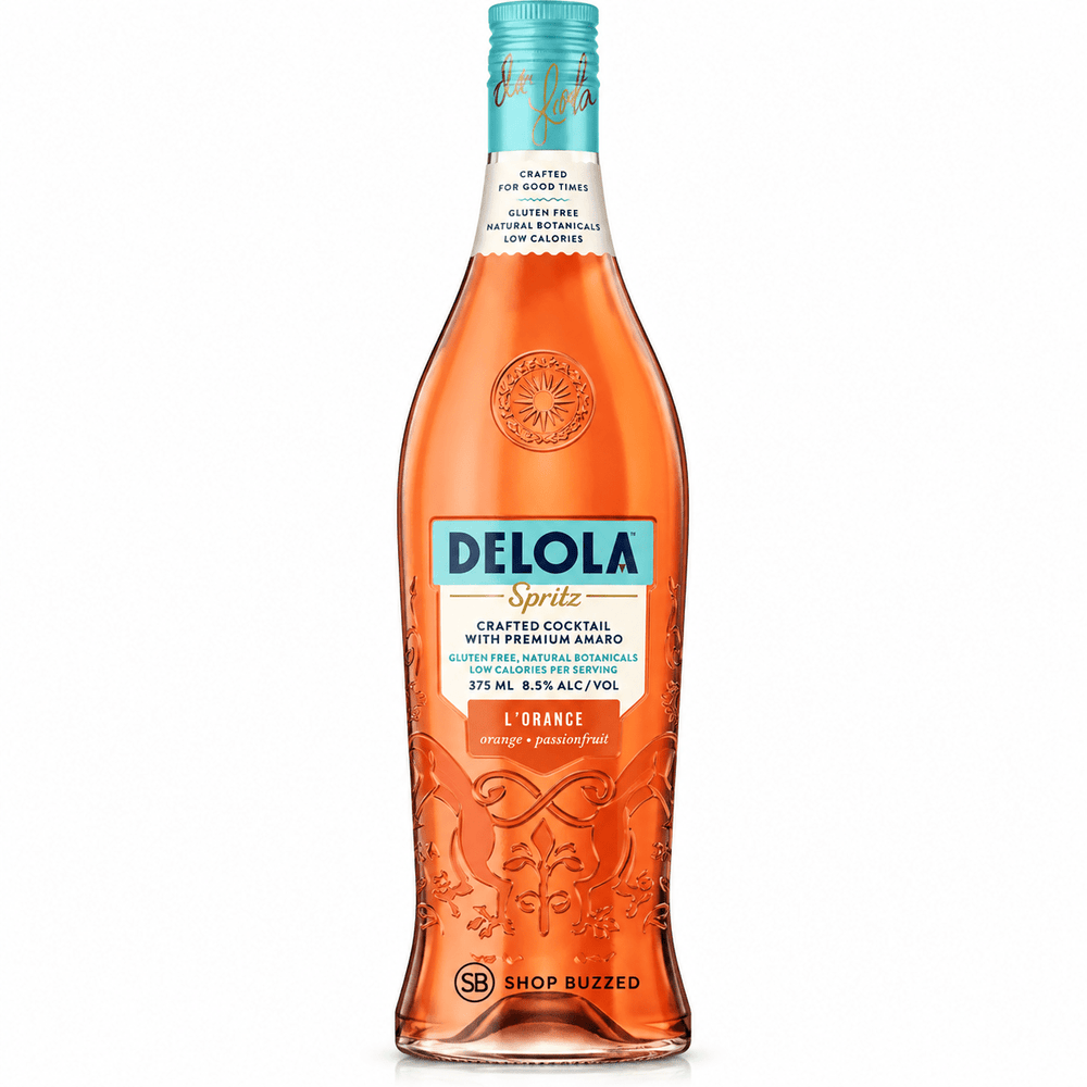 Delola Spiritz Orange and Passion Fruit 375 ml - Shop Buzzed