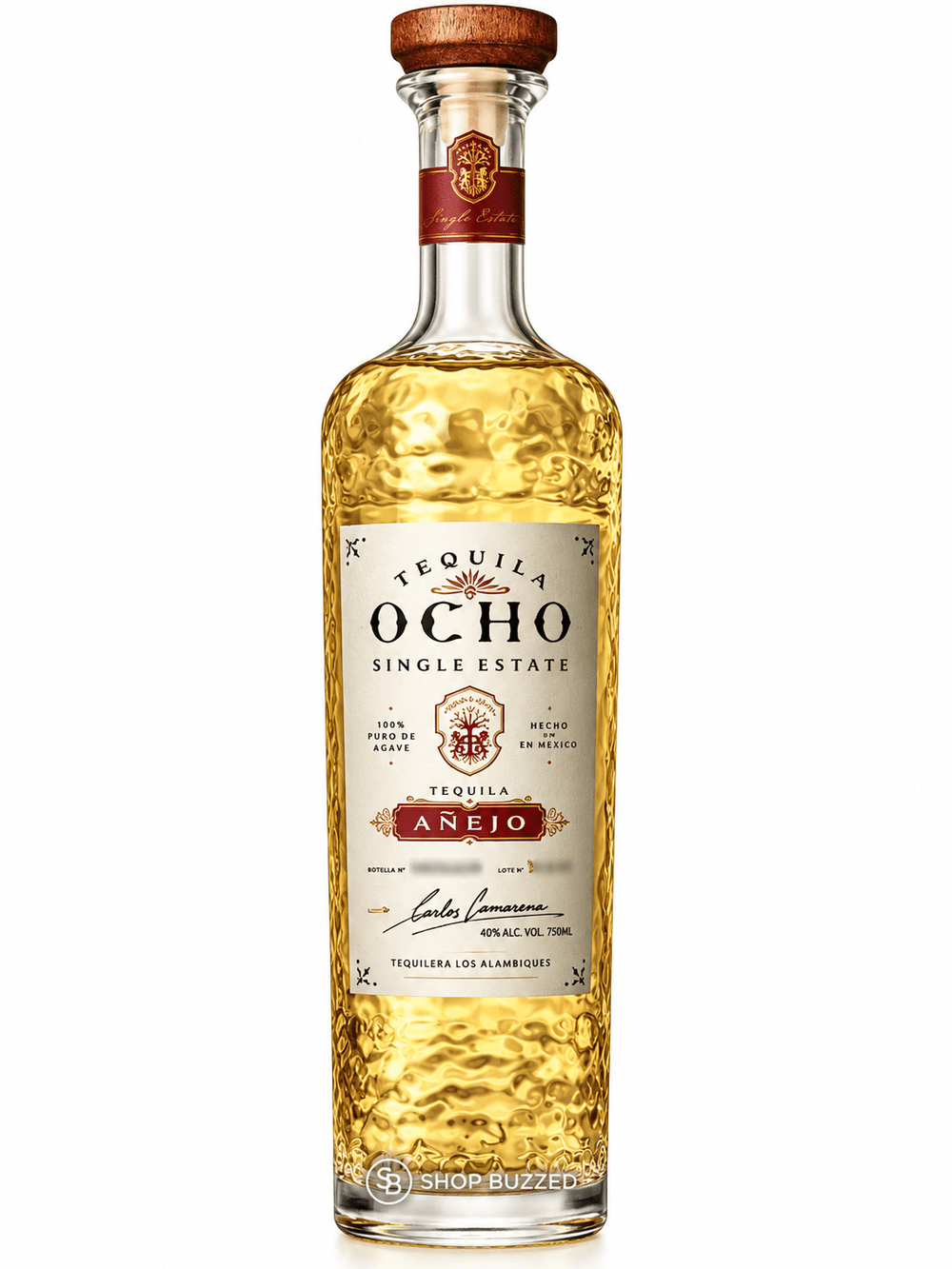 Tequila Ocho Single Estate Anejo Las Raices 2024 750 ML - Shop Buzzed