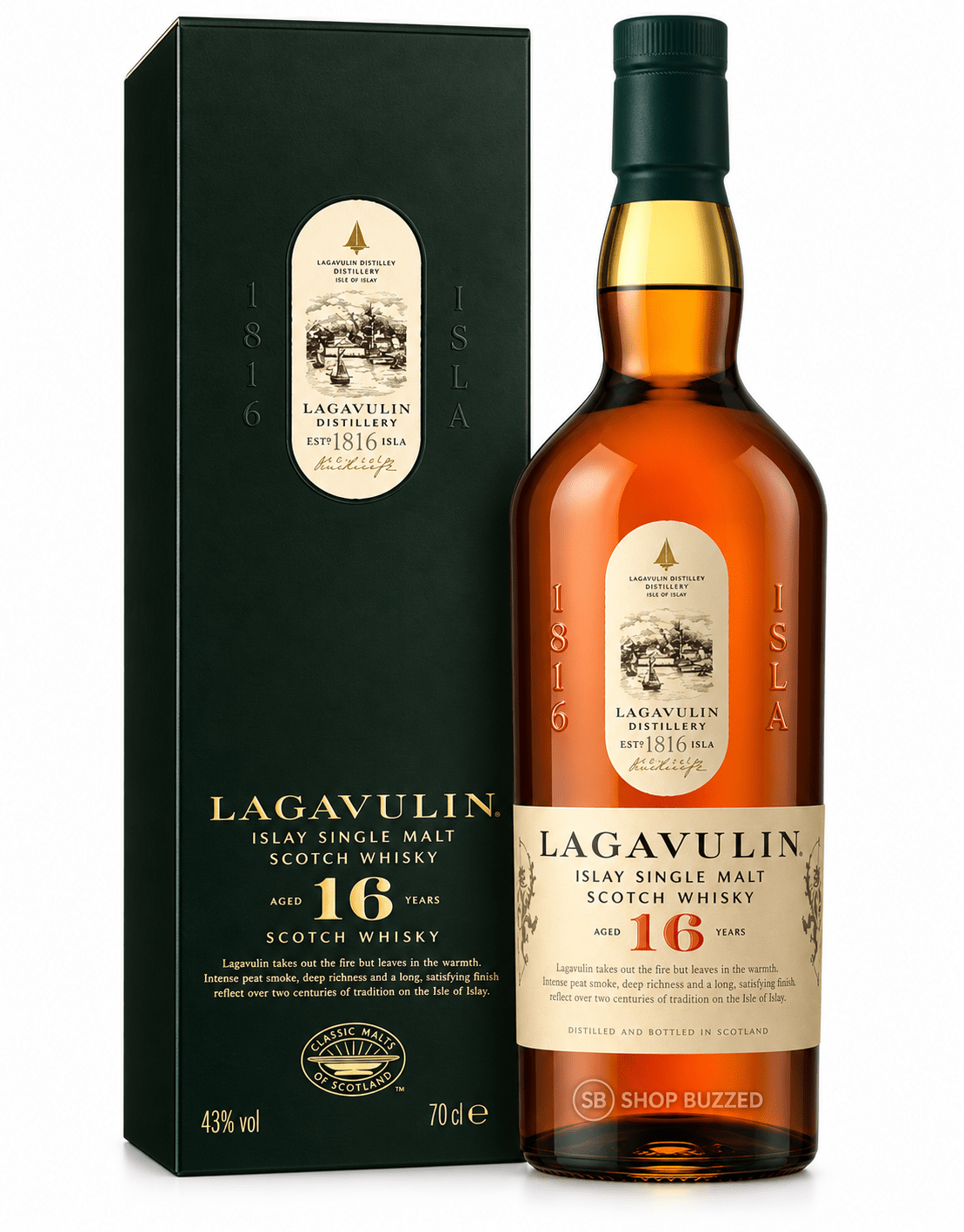 Lagavulin 16 Year Islay Single Malt Scotch 750 ml