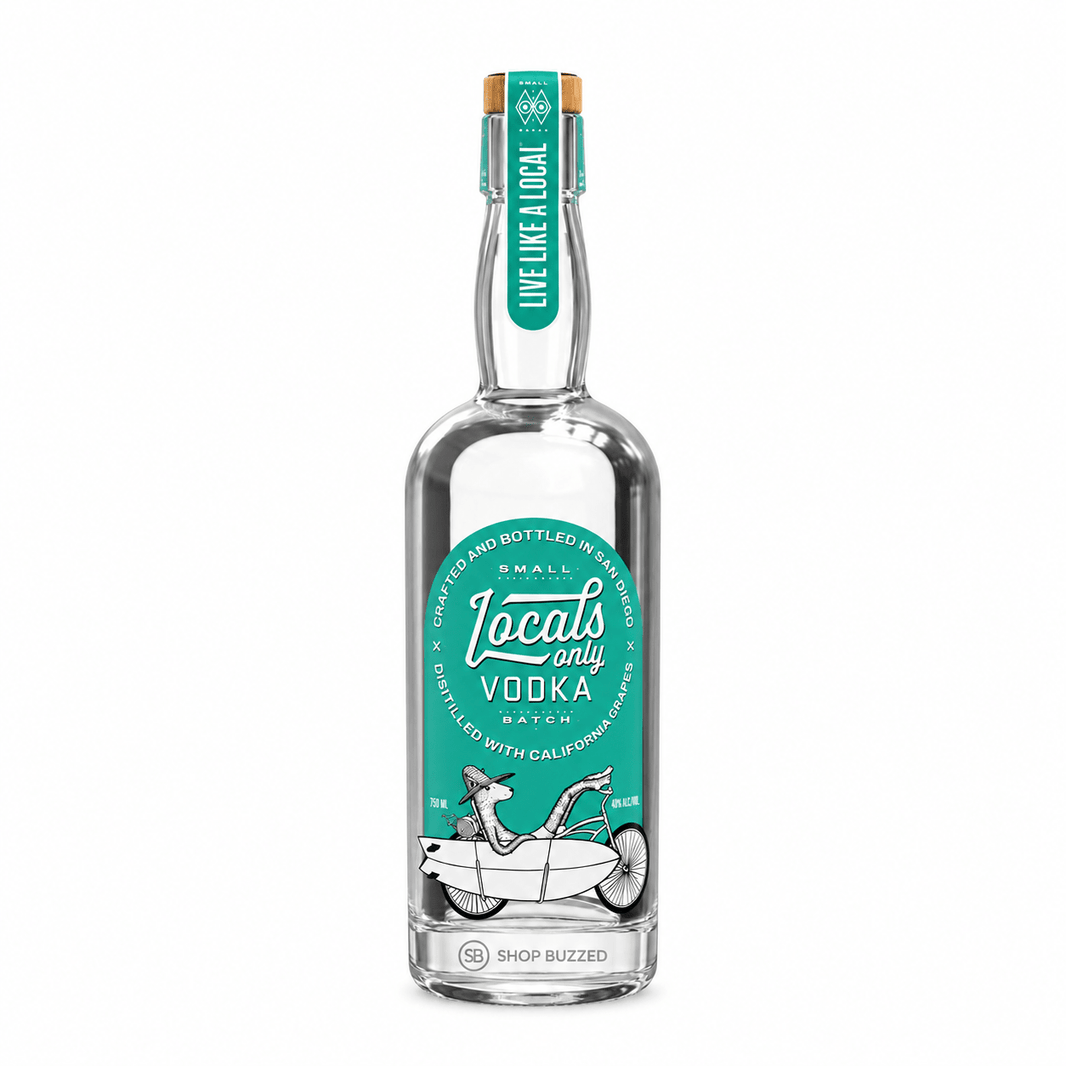 Locals Only Live Like a Local Small Batch 750 ml - Shop Buzzed