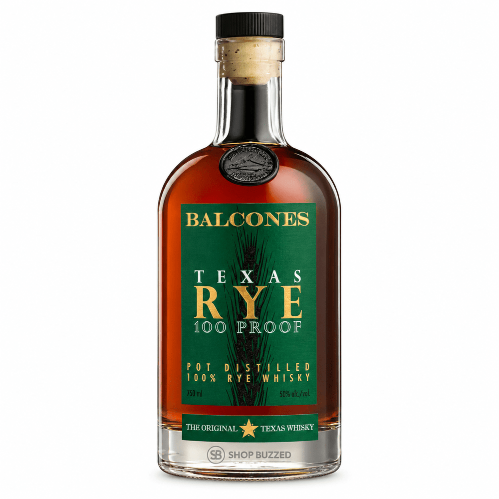 Balcones Texas Rye Bottled In Bond 750 ml - Shop Buzzed