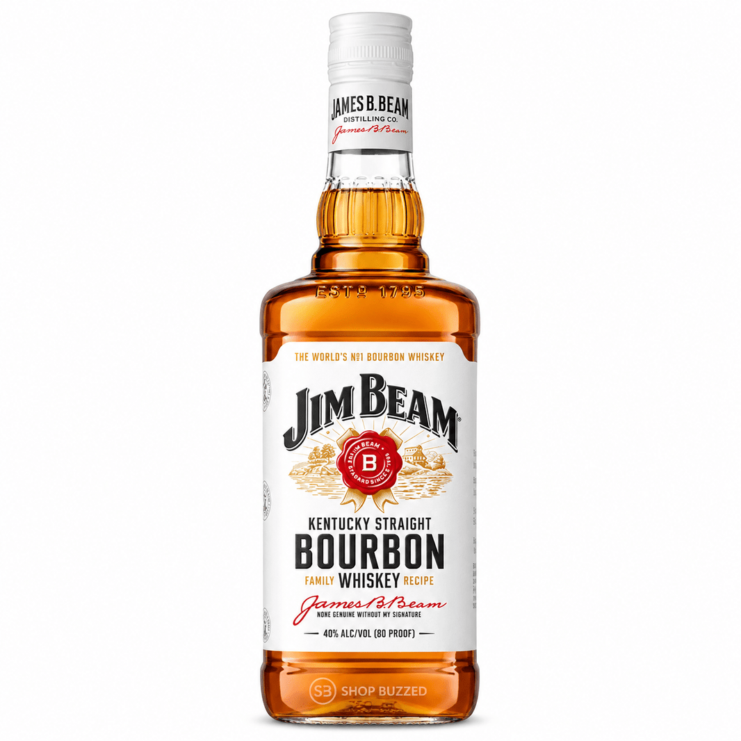 Jim Beam Straight Bourbon 750 ml - Shop Buzzed