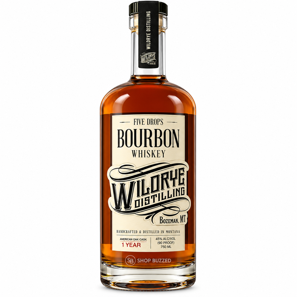 WildRye Distilling Five Drops Bourbon 750ml