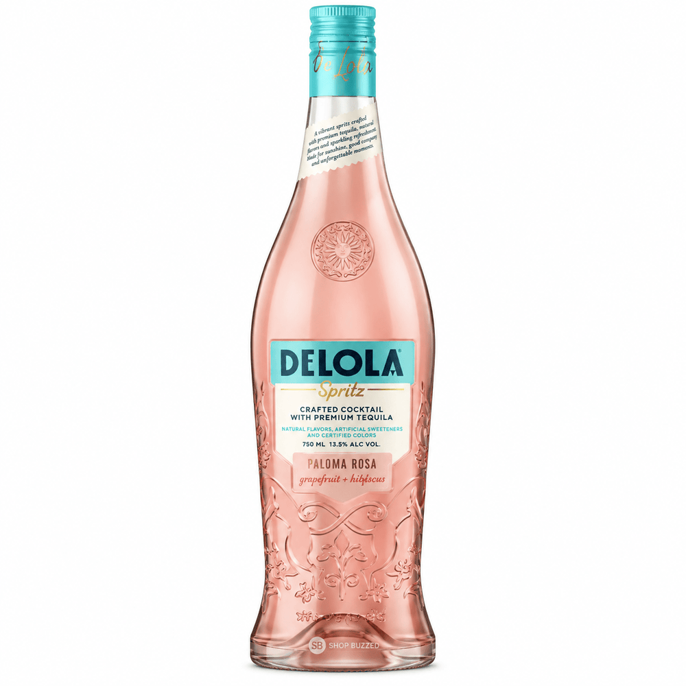 Delola Spiritz Paloma Rosa Grape Fruit and Elderflower 375 ml - Shop Buzzed