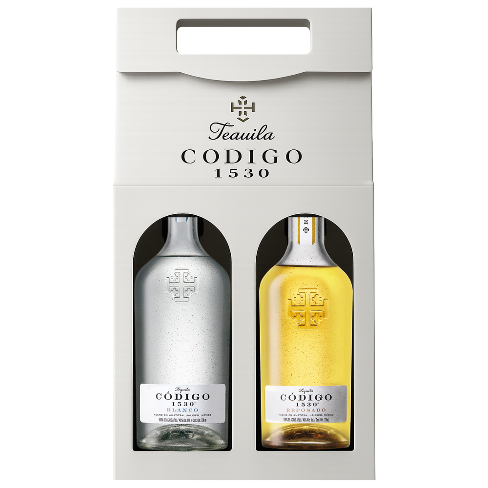Codigo 1530 Tequila Blanco x Reposado 375ML Bundle