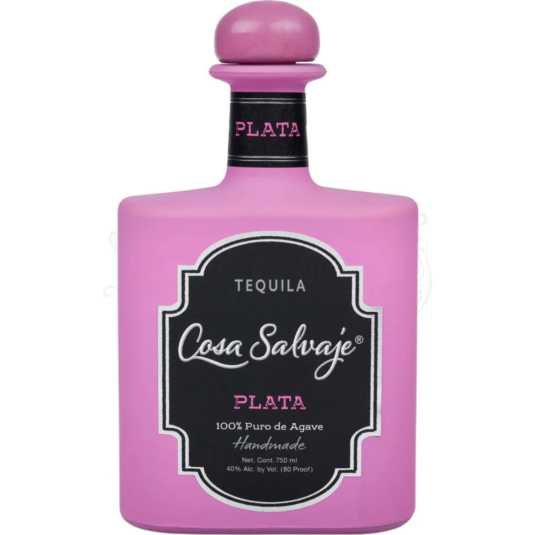 Cosa Salvaje Plata Pink Plata Tequila 750ml