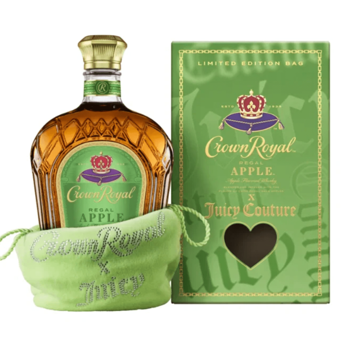 Crown Royal X Juicy Couture Apple Whisky 750ML *PRE-ORDER*