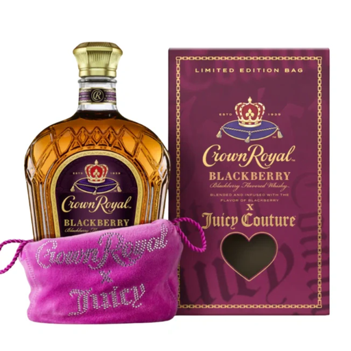 Crown Royal X Juicy Couture Blackberry Whisky 750ML *PRE-ORDER*
