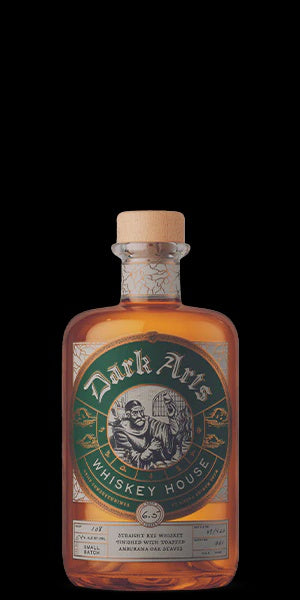 Dark Art's Whiskey House Amburana Oak Stave Finished, Small Batch Rye -750ML