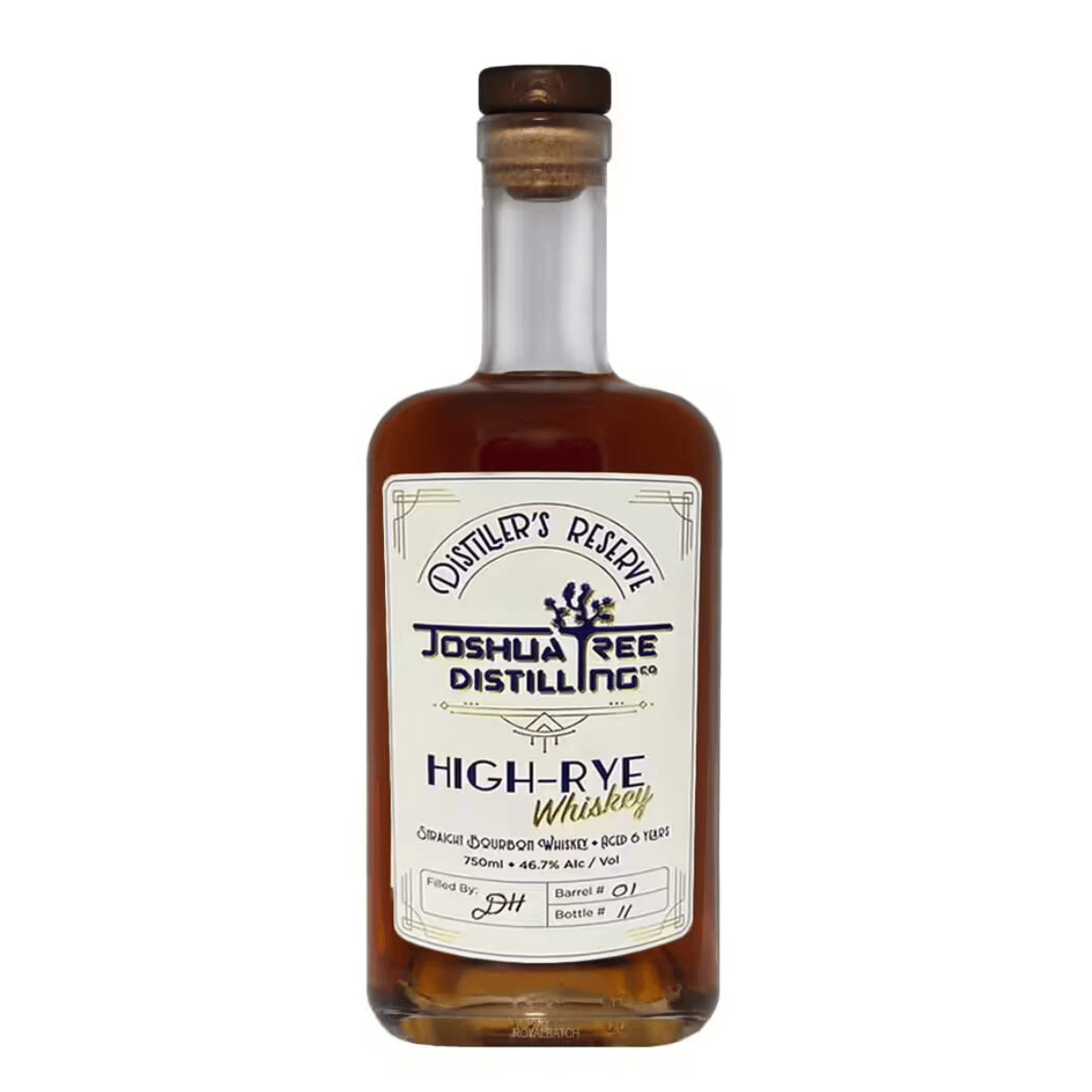 Distillers Reserve Joshua Distilling High Rye Straight Bourbon (Barrel 01) 6 year 750 ml