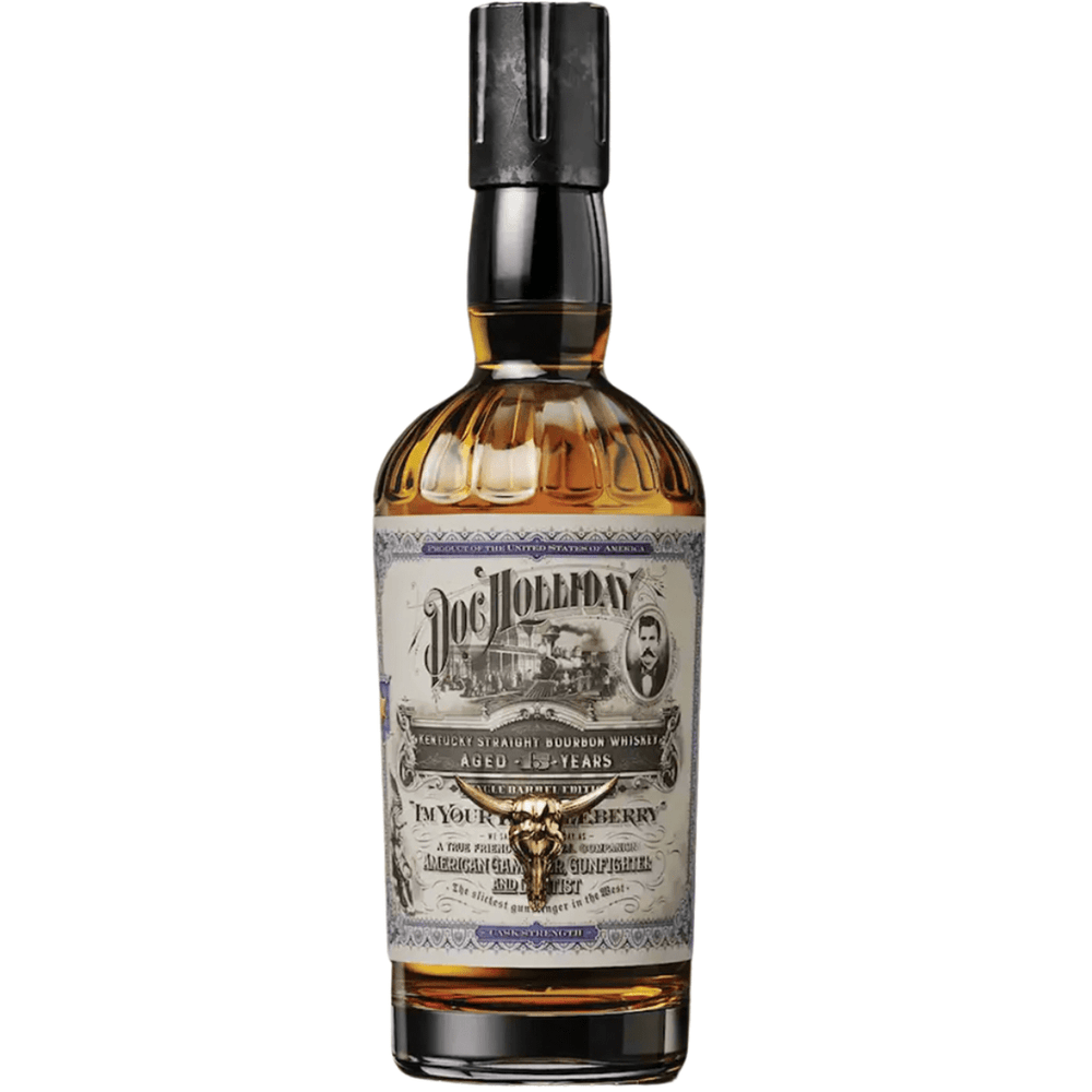 Doc Holiday Kentucky Straight Bourbon Cask Strength 15 year 750 ML - Shop Buzzed