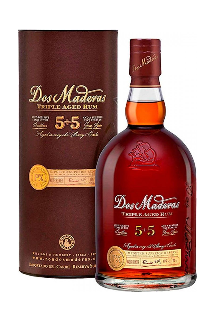 Dos Maderas 5+3 Years Old Double Aged Superior Reserve Rum