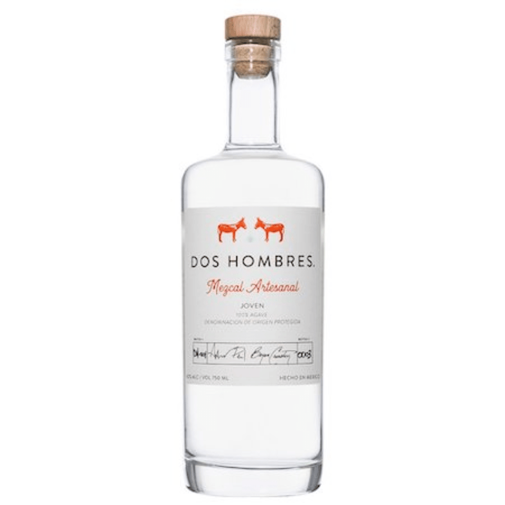 Dos Hombres Mezcal Artesanal Joven Espadin 375 ml - Shop Buzzed