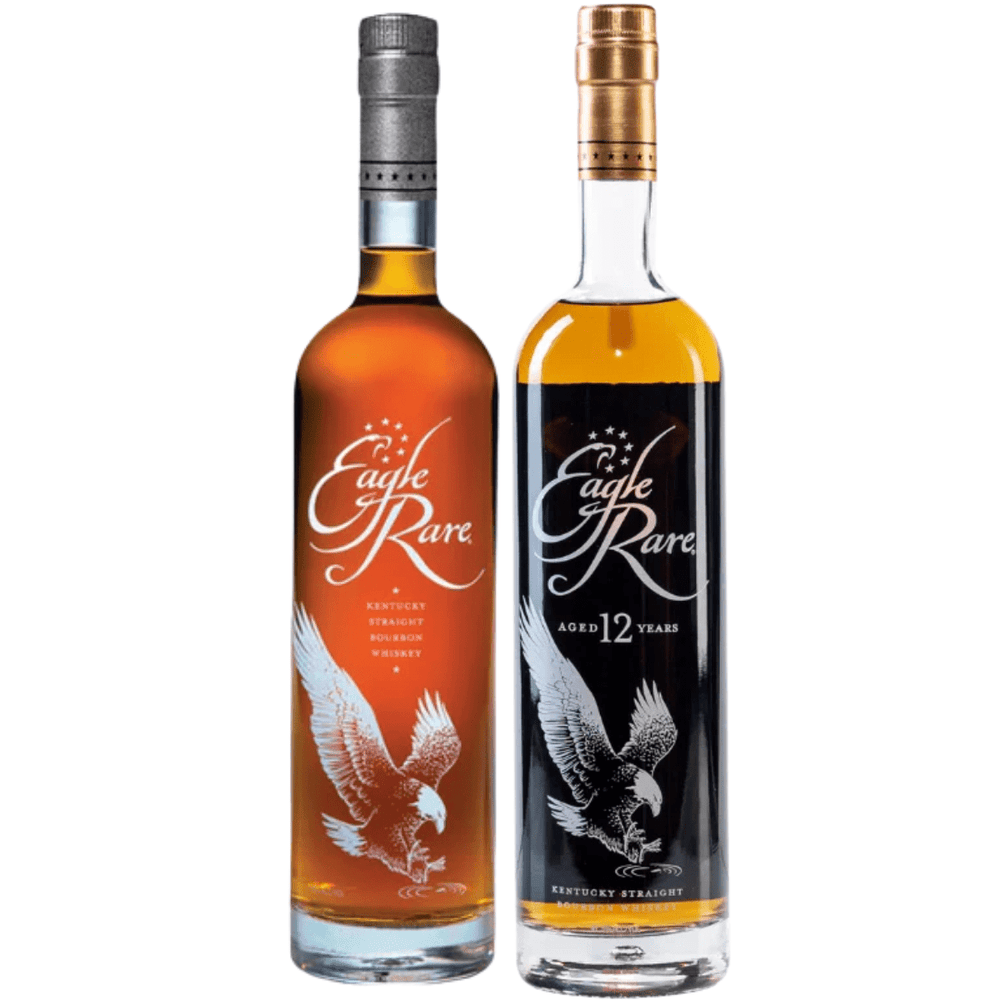 Eagle Rare 10 & 12 Year Old Bourbon Whiskey Bundle 750ML - Shop Buzzed