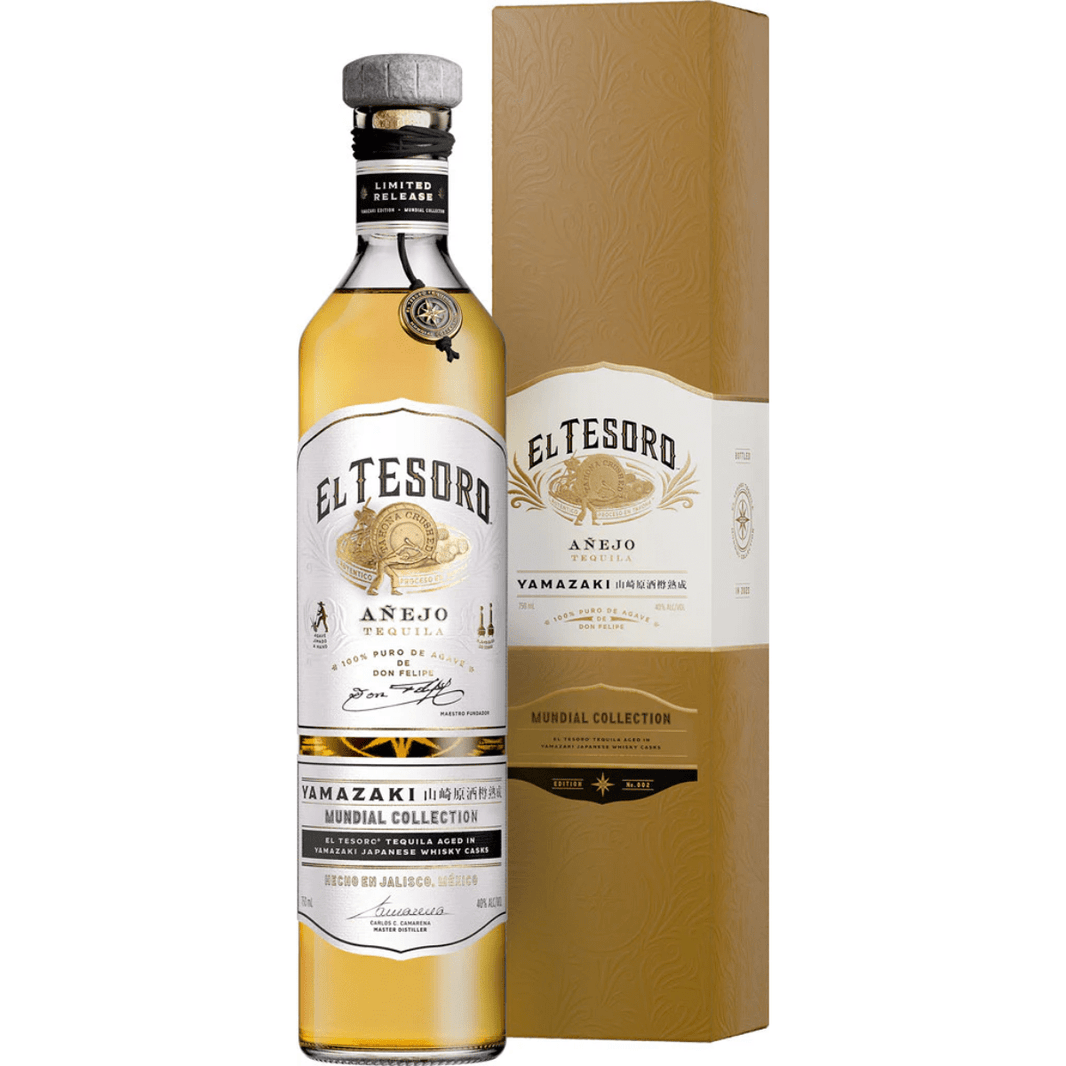 El Tesoro Anejo Yamazaki 750ml - Shop Buzzed