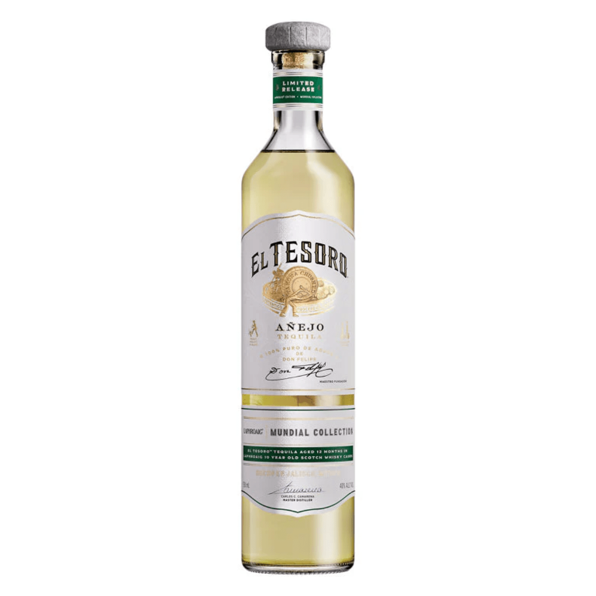 El Tesoro Mundial Collection Scotch Cask Anejo (Laphroaig Edition) 750 ml