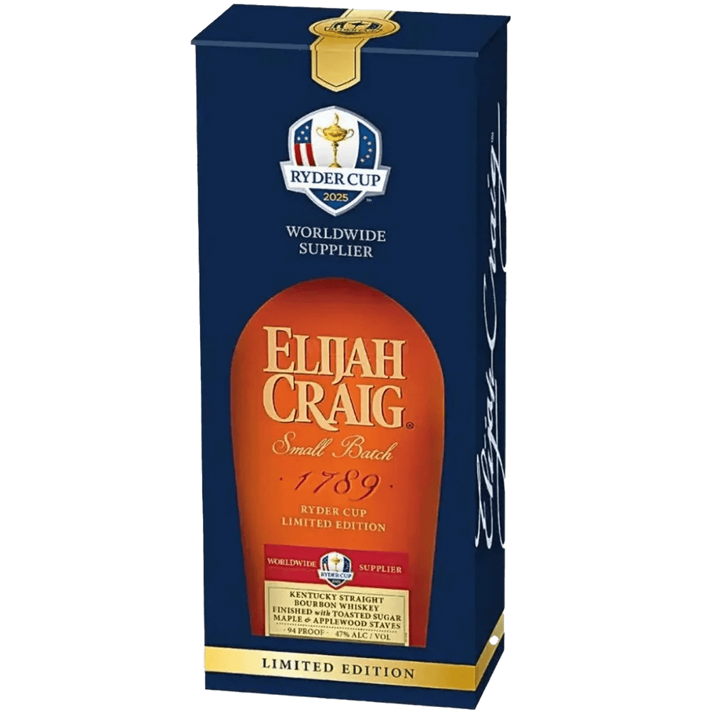 Elijah Craig Ryder Cup Limited Edition Kentucky Straight Bourbon 2025 750 ml - Shop Buzzed