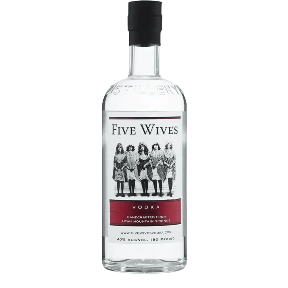 Five Wives Vodka 750ml - Shop Buzzed