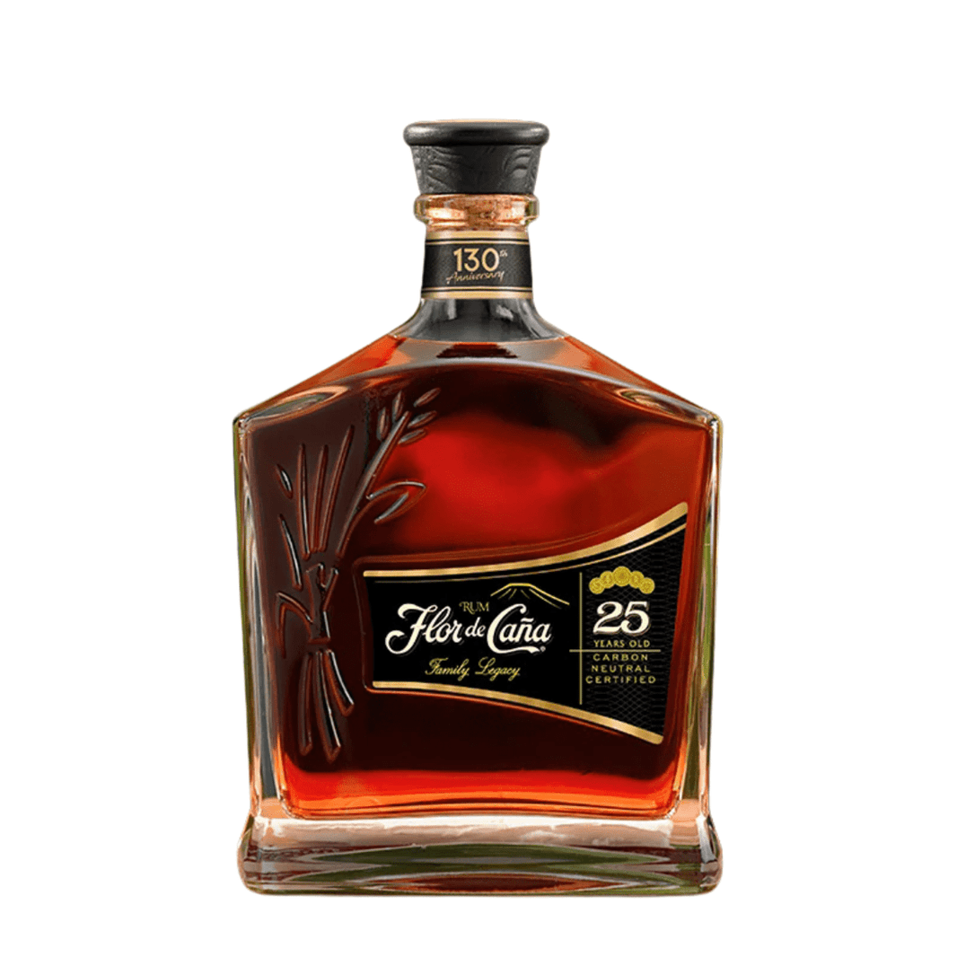Flor de Cana Centenario Gold Rum 25 Year 750ml - Shop Buzzed