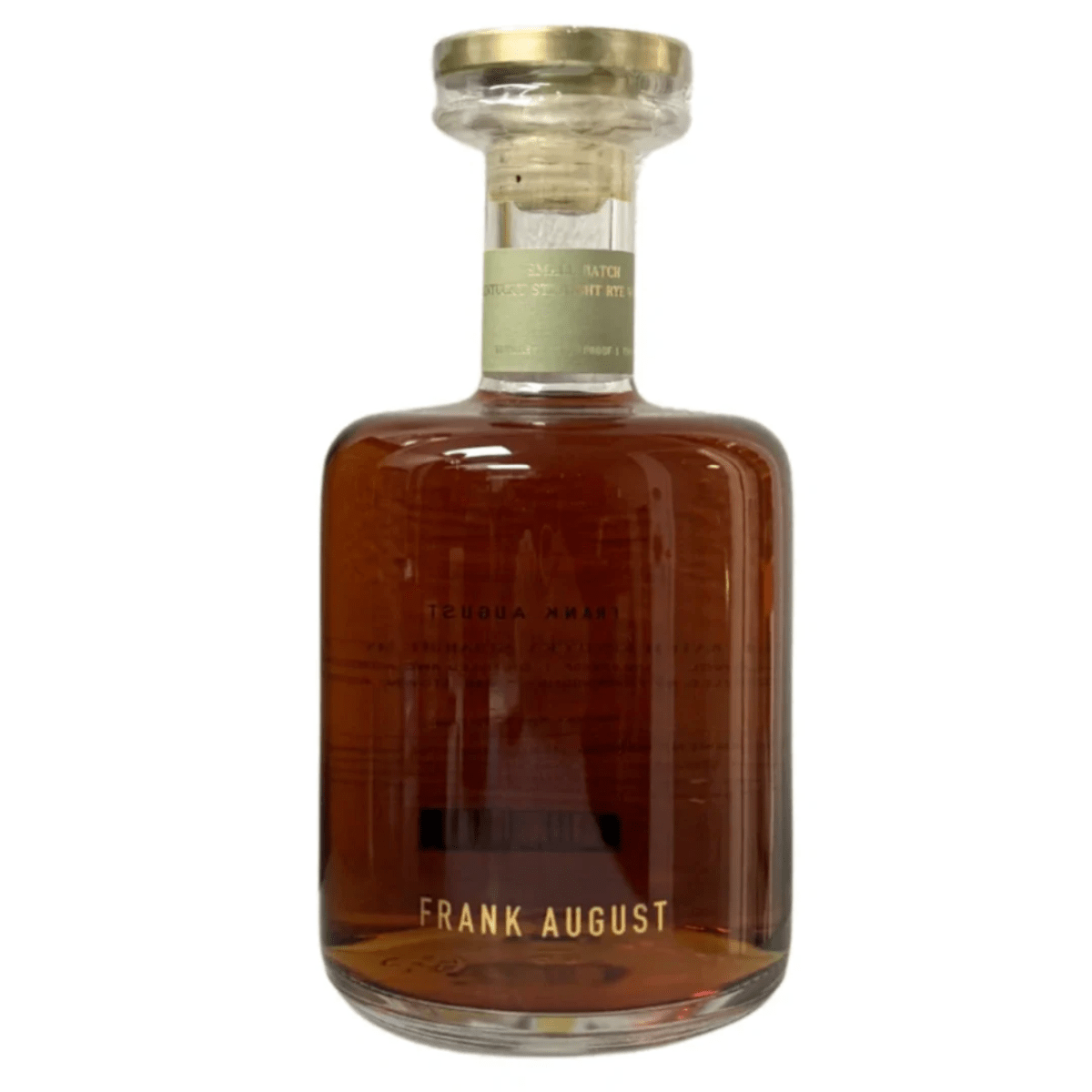 Frank August Rye 750ml