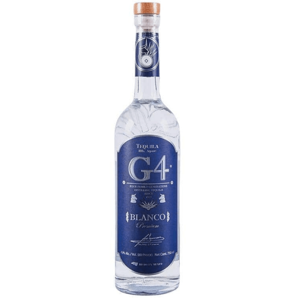G4 Tequila Blanco 80 proof 750 ml - Shop Buzzed