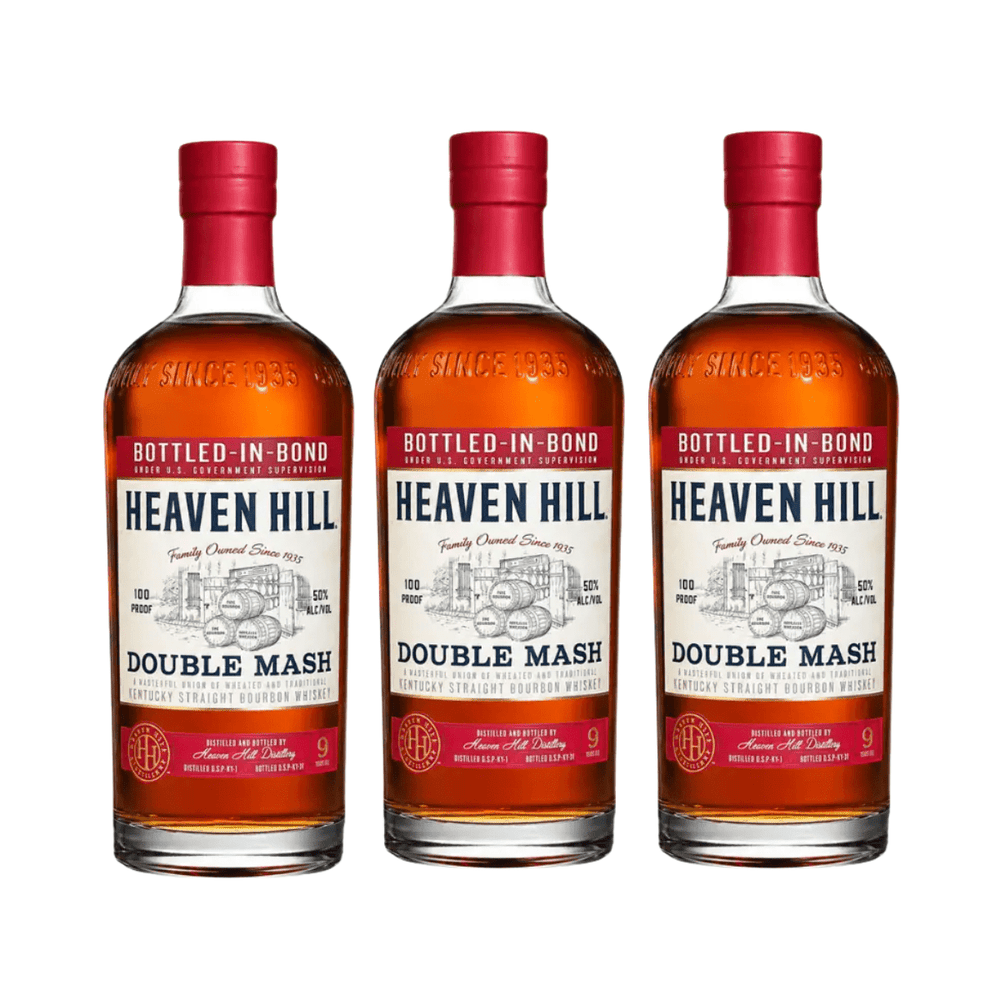 Heaven Hill 9 Year Old Double Mash Bourbon Bottled In Bond 750mL - Shop Buzzed
