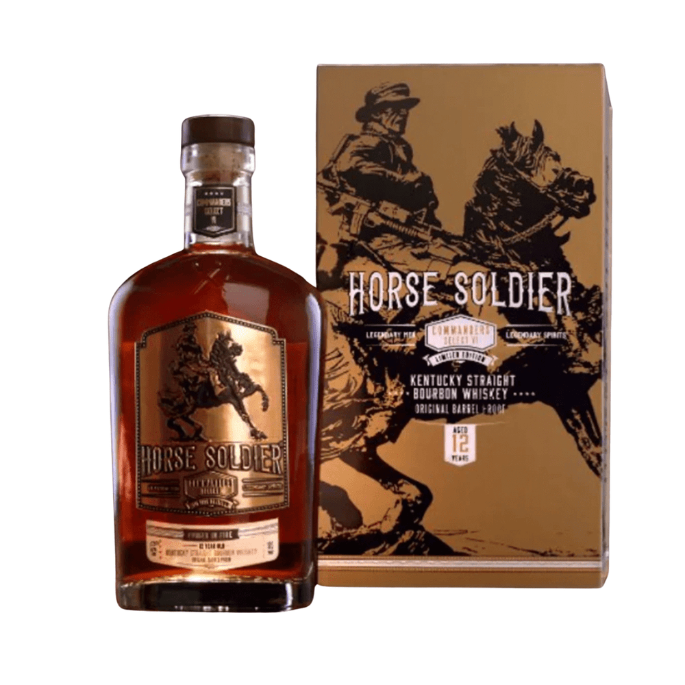 Horse Soldier Legendary Men Commanders Select VI Limited Edition 12 year 750 ML - Shop Buzzed