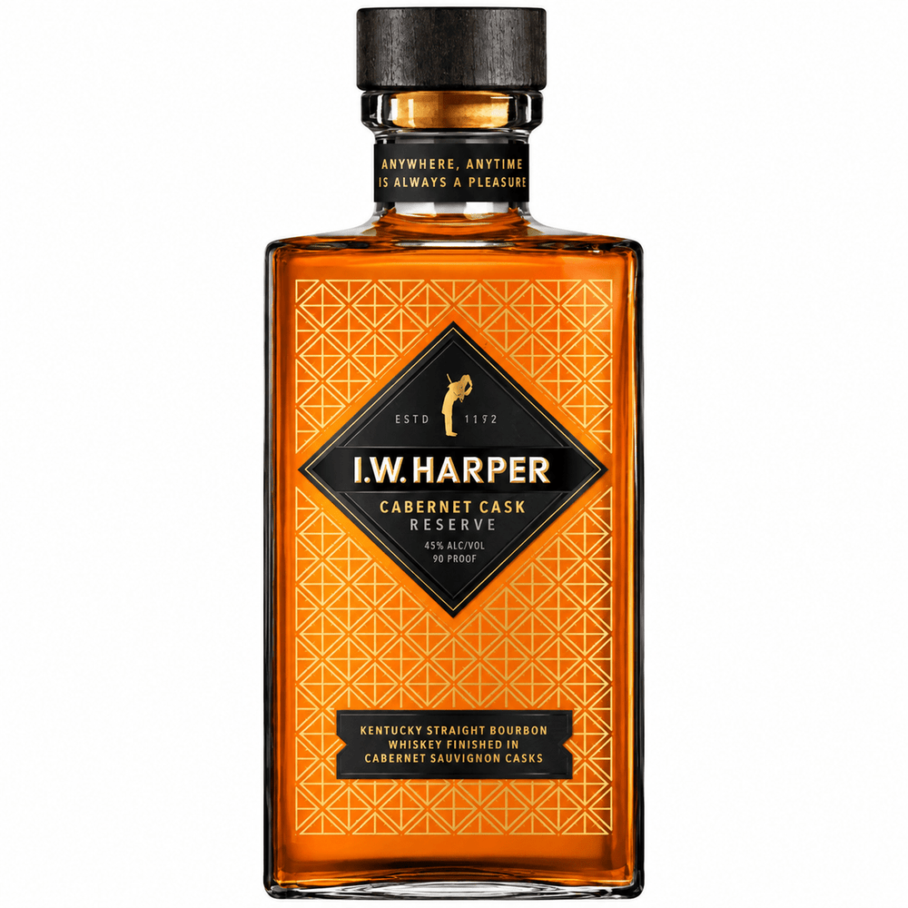 I.W. Harper Cabernet Cask Reserve Kentucky Straight Bourbon 750 ml - Shop Buzzed