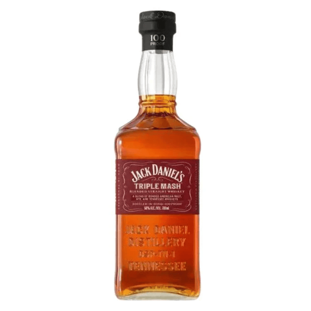 Jack Daniels Triple Mash Blended Straight Whiskey Bottled in Bond 700ml - Shop Buzzed