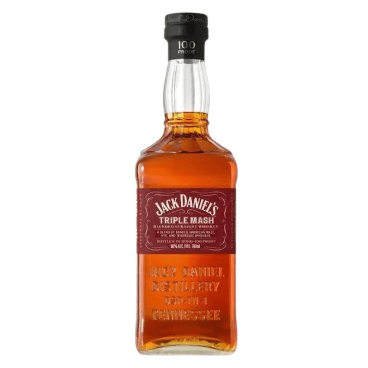 Jack Daniels Triple Mash Blended Straight Whiskey Bottled in Bond 700ml