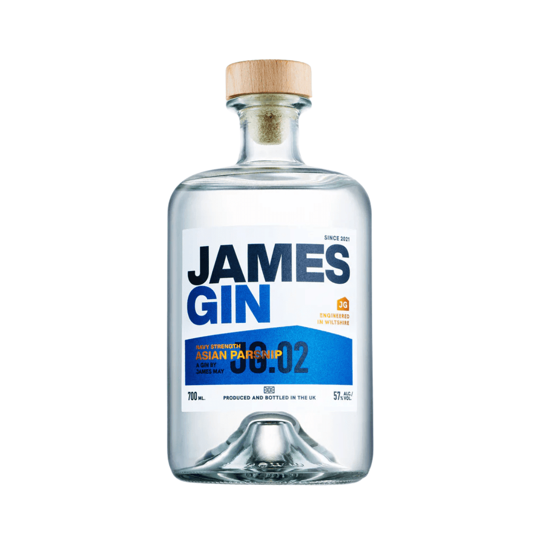 James Gin Navy Strength Asian Parsnip 700ml - Shop Buzzed