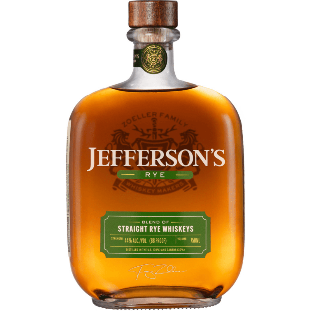 Jefferson's Rye Whiskey 88 750 ml - Shop Buzzed