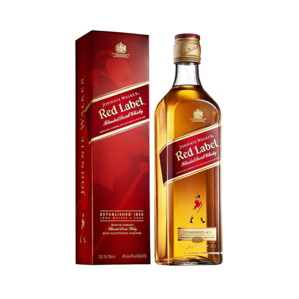 Johnnie Walker Red Label Blended Scotch Whisky 750ml