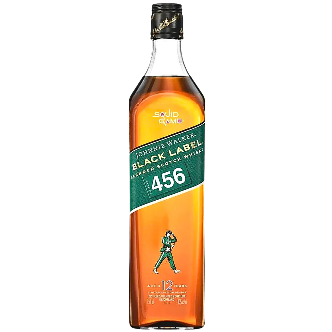 Johnnie Walker Black Label Scotch Whiskey Squid Games Limited Edition 750ml