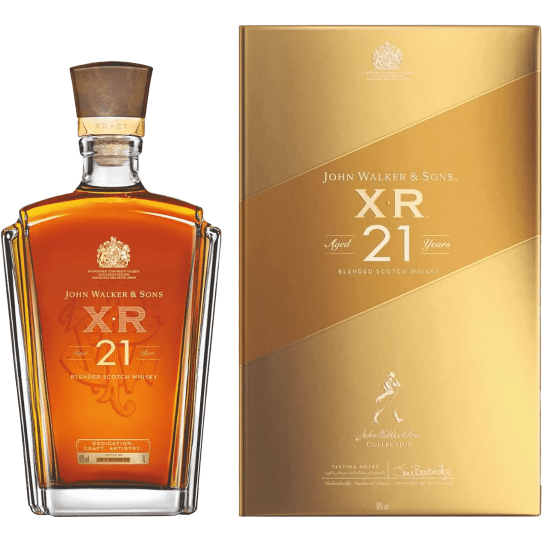 Johnnie Walker & Sons XR 21 years 750 ml - Shop Buzzed