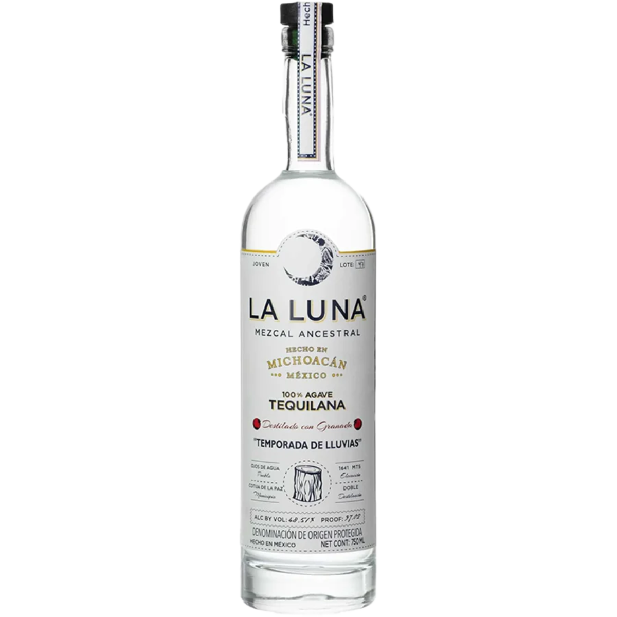 La Luna Mezcal Joven Ancestral Temporada de Lluvias 750 ml
